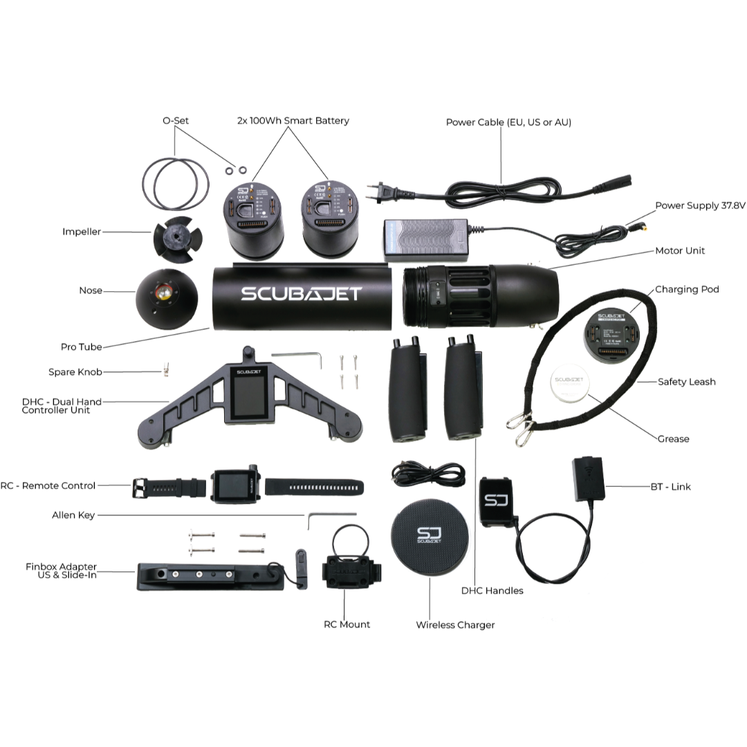 ScubaJet All-in-one Underwater Kit with Pro Case