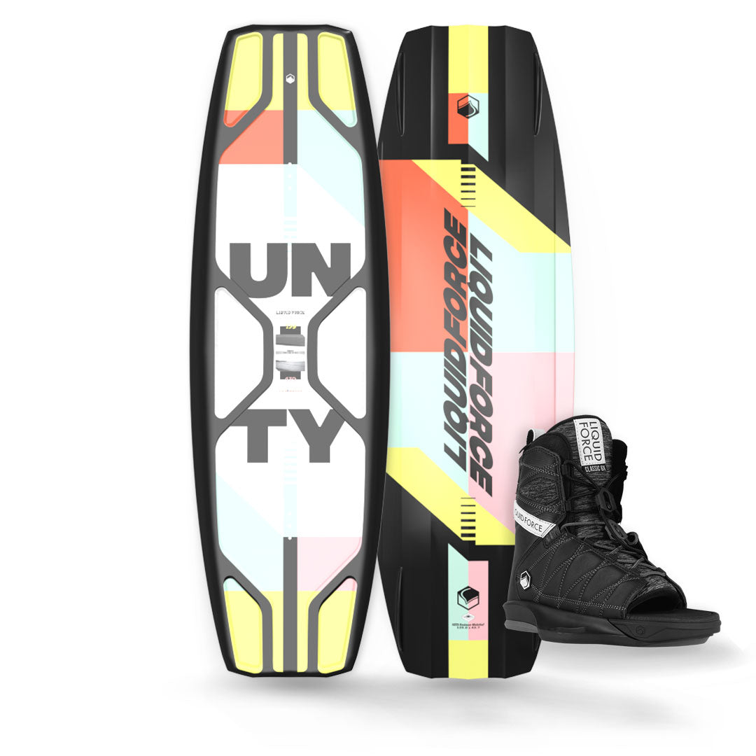 Liquid Force Unity 135 with Classic 6X OT Wakeboard Package